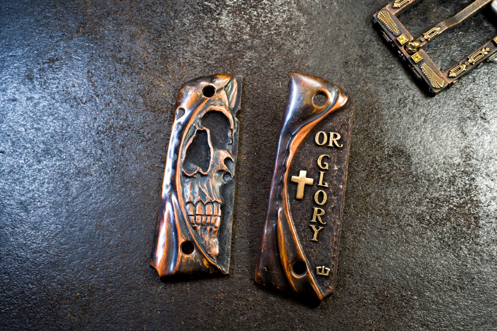 1911 Government Grips - Non-Catalog Starlingear Collaboration "Death or Glory"